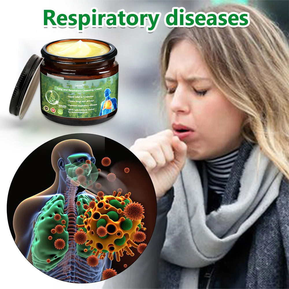Official Store:Lercea™ 👑Mullein Clear Lung Repair Cream - endorsed by the British Thoracic Society to support lung health🎉🎉