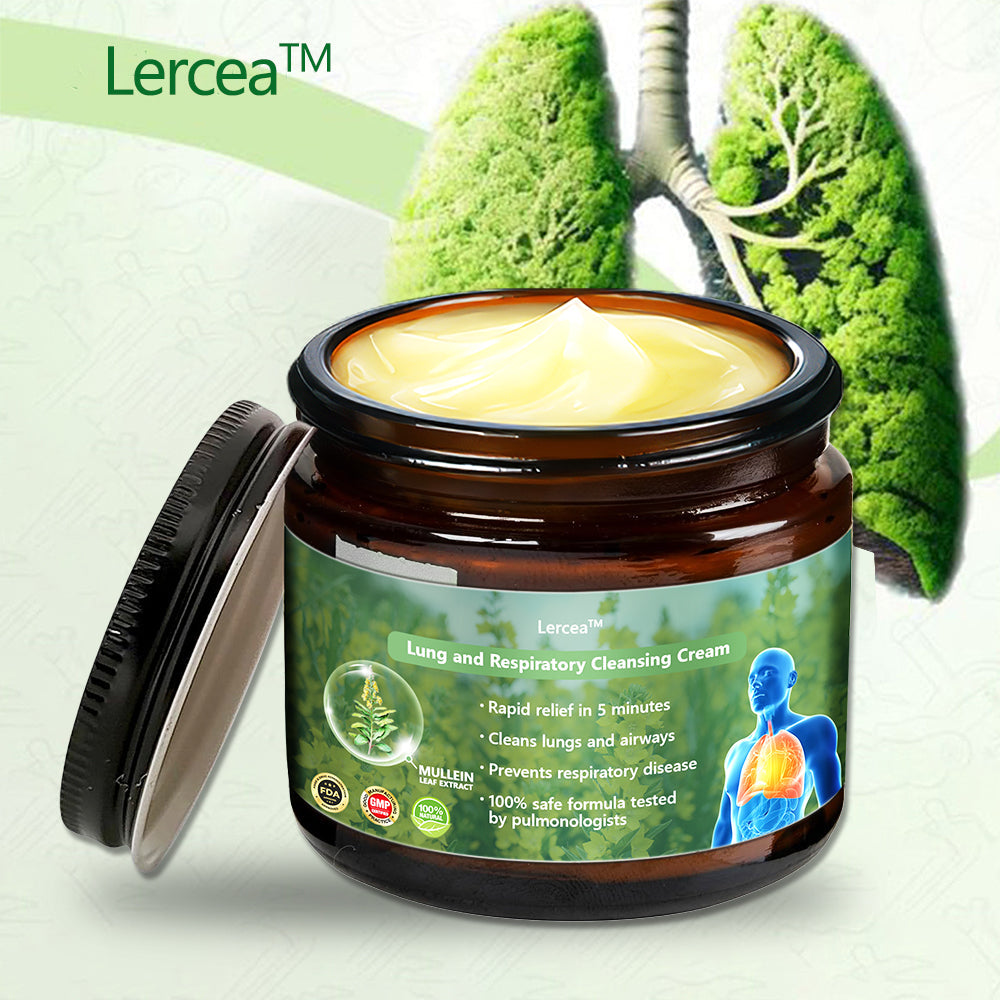 Official Store:Lercea™ 👑Mullein Clear Lung Repair Cream - endorsed by the British Thoracic Society to support lung health🎉🎉