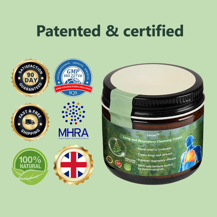 Official Store:Lercea™ 👑Mullein Clear Lung Repair Cream - endorsed by the British Thoracic Society to support lung health🎉🎉