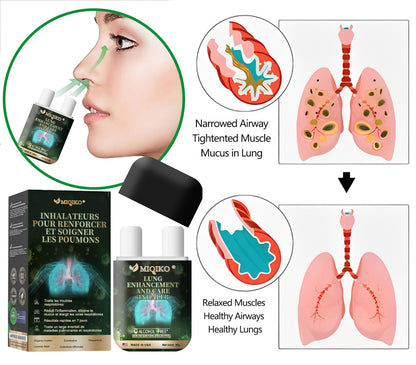 (Made and Shipped from the USA) 🍃MIQIKO® The Lung Enhancement and Care Inhaler(🌈Recommended by lung specialists🌈) (Copy)